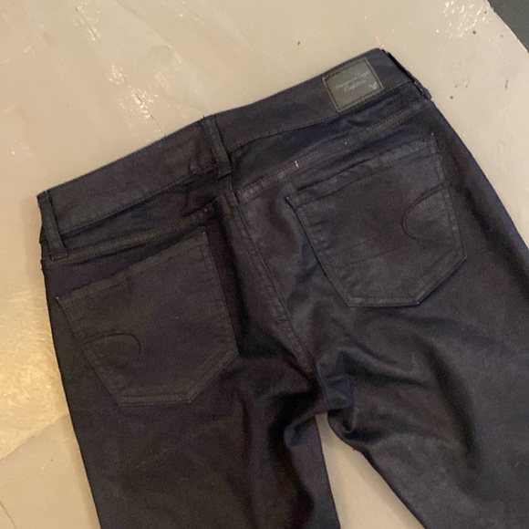 NWOT AMERICAN EAGLE shimmer jeggings size women’s 4 - Picture 8 of 11